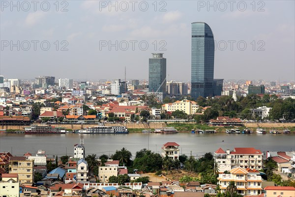 Skyline with Canadia Bank and Vatannac Capital Tower