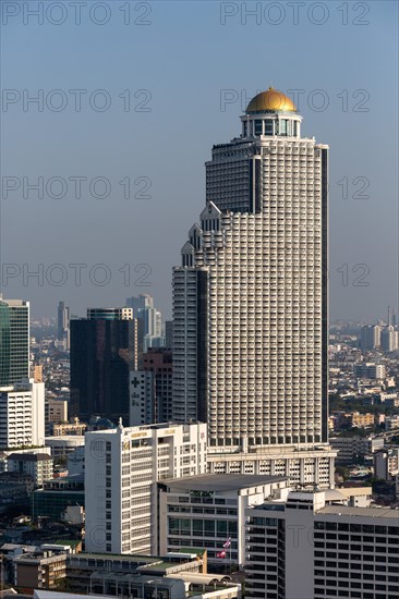 View of Lebua State Tower from Millennium Hilton Bangkok