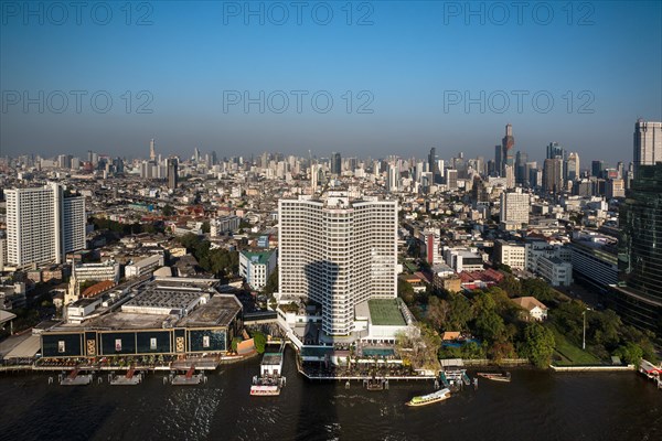 View of city and Sheraton hotel from Millennium Hilton