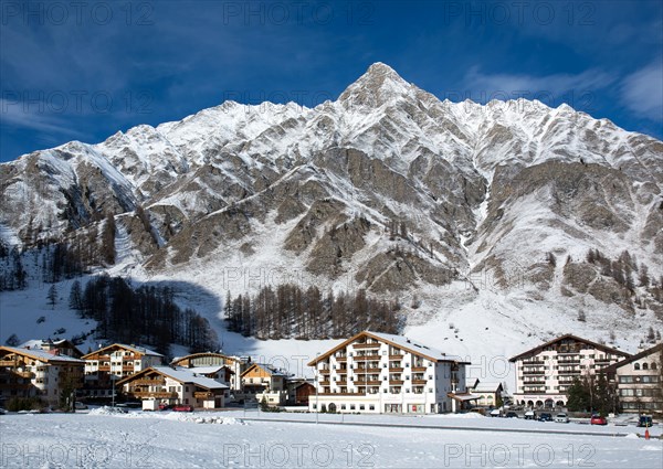 Townscape in winter