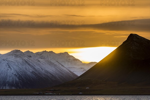 Mountains on the coast