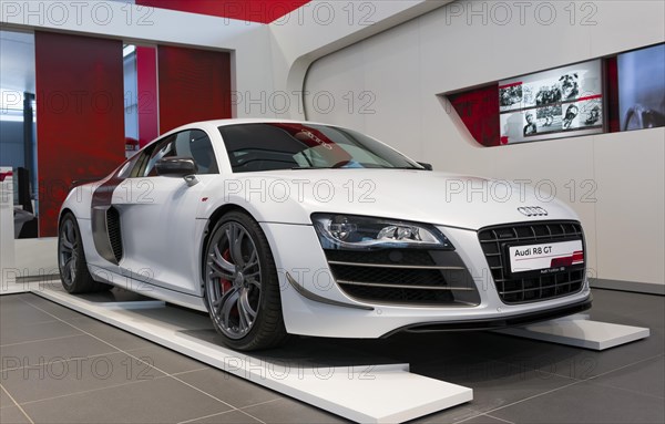 A Audi R8 GT sports car