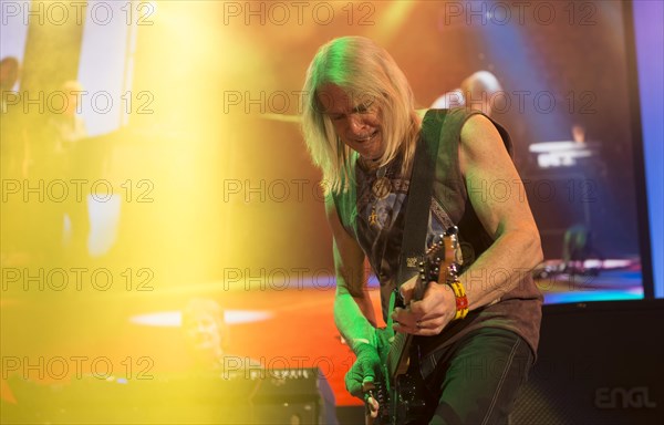 Guitarist Steve Morse of the rock band Deep Purple