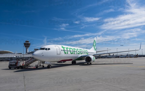 A Boeing 737-800 of the Transavia airline