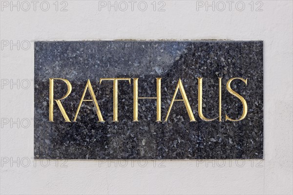 Granite Town hall sign