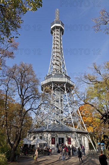 Petrin Lookout Tower on Petrin