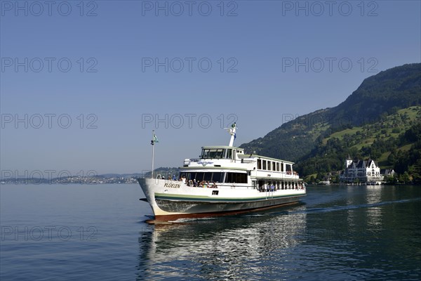 Panorama ship MS Fluelen