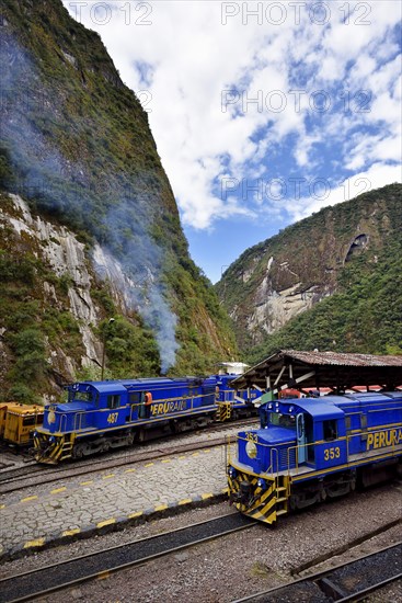 Terminus of the Peruvian southern railway Ferrocarril del Sur