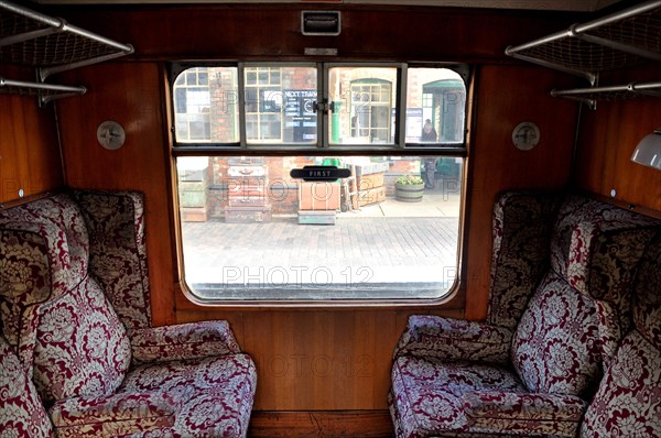 Empty compartment First Class