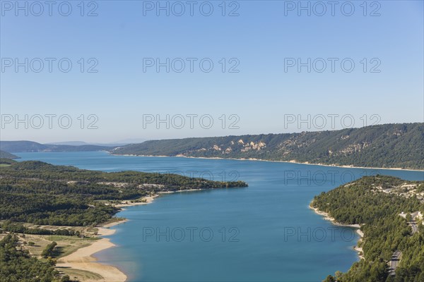 View to the Lac de Sainte-Croix