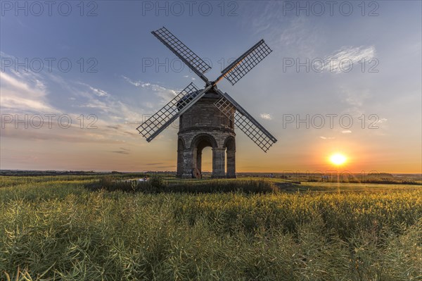 Sunset at Chesterton windmill