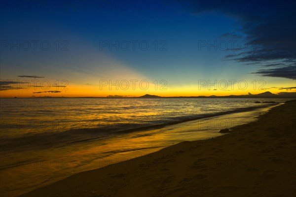 Sunrise on the beach