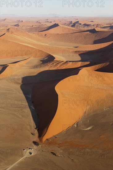 The famous Dune 45 with adjoining car park