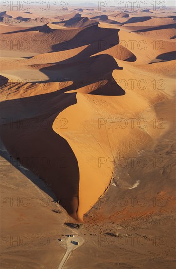 The famous Dune 45 with adjoining car park