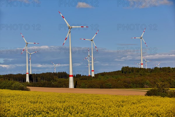 Wind turbines in Hunsruck