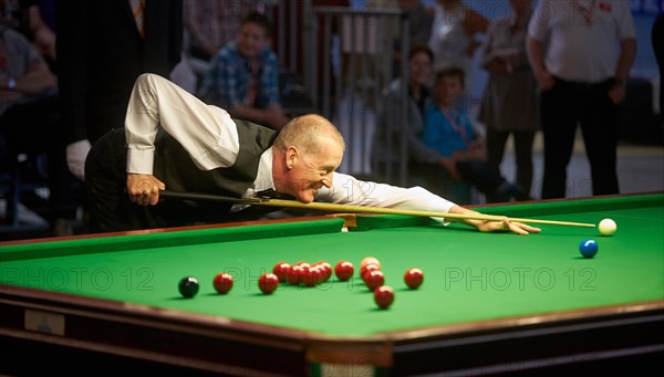 Snooker legend Steve Davis