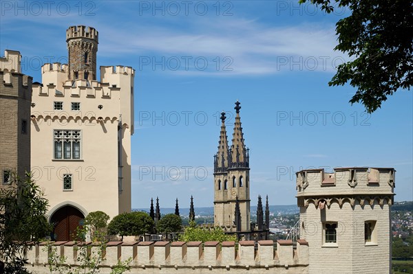 Stolzenfels Castle on the Middle Rhine