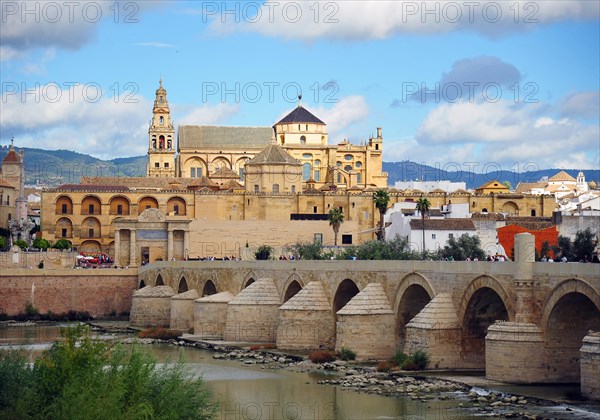 Roman bridge across the Guadalquivir