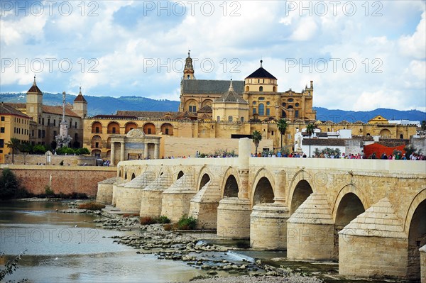 Roman bridge across the Guadalquivir