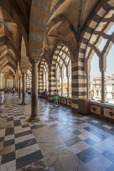 Columns on Sant Andrea Duomo Porch