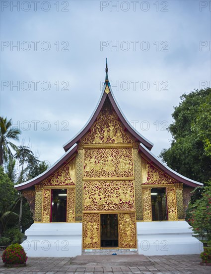 Funerary chapel in the temple Wat Xieng Thong
