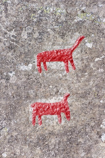 Himmelstalund rock engravings