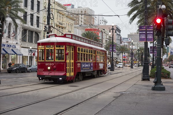 Streetcar on Canal Street