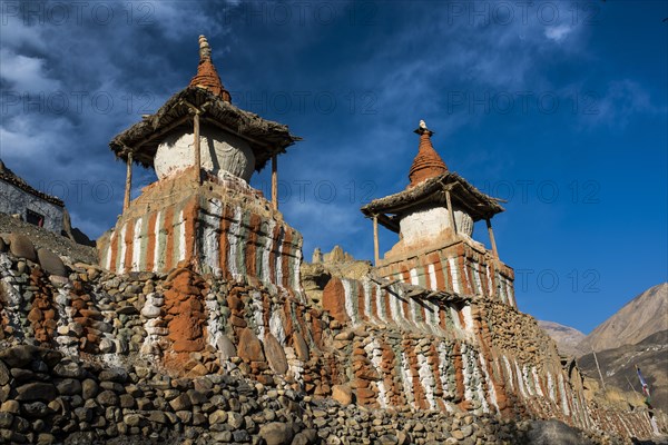 Buddhist stupas