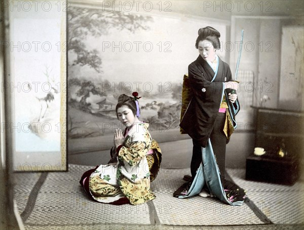 Two Geishas