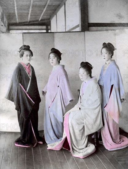 Four geishas