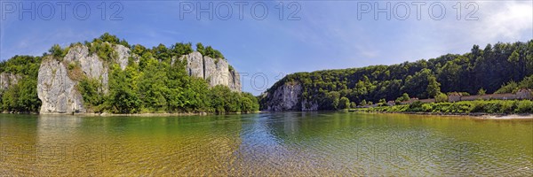 Donau opening near Weltenburg Abbey