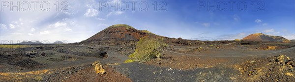 Caldera Colorada with lava