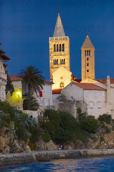 Townscape at dusk