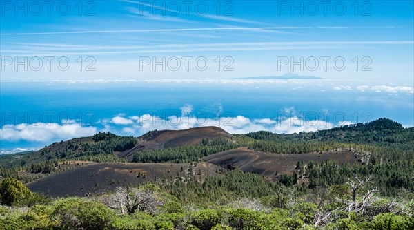 Volcanic landscape on the 'Ruta de los Volcanes'