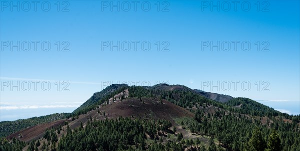 Volcanic landscape on the 'Ruta de los Volcanes'