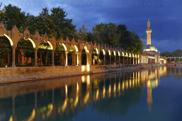 Pond of Abraham with Rizvaniye Mosque