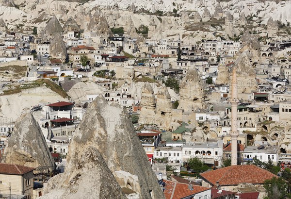 View of the town of Goreme