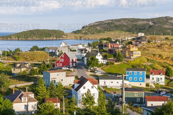 Colorful wooden houses