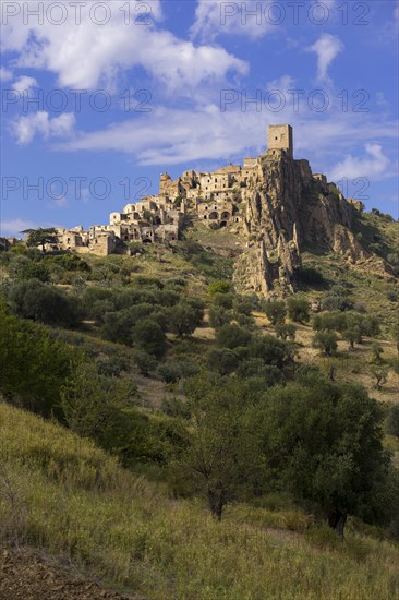 Abandoned mountain village Craco