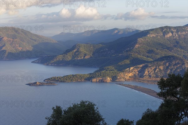 Iztuzu beach with the bay of Ekincik