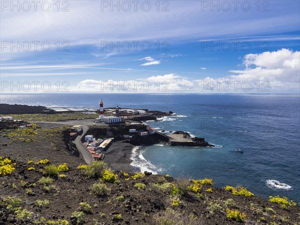 New and old lighthouse at Faro de Fuencaliente