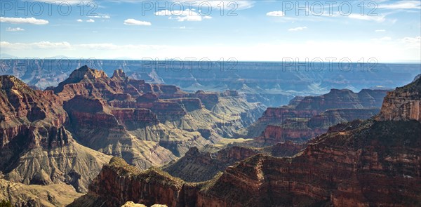 View of canyon landscape from Bright Angel Viewpoint