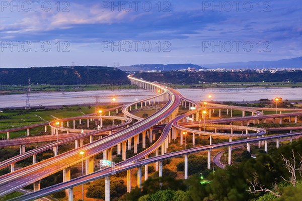 National Highway No. 3 over Qingshui River