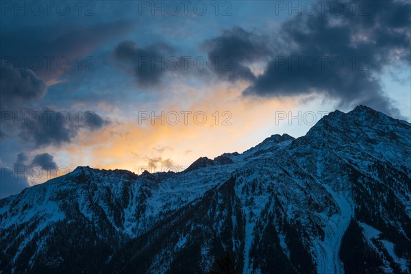 Venediger Group at sunrise