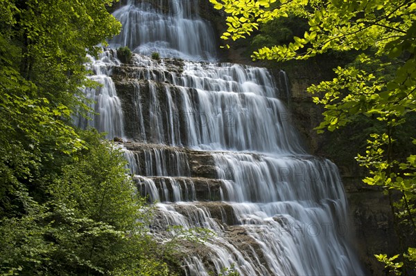 L'Eventail waterfall