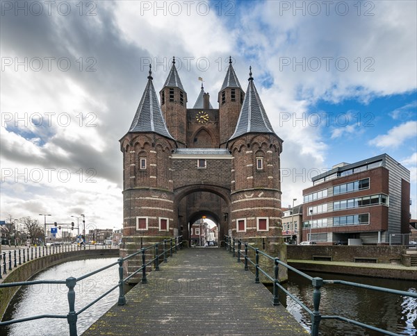 Bridge with old city gate