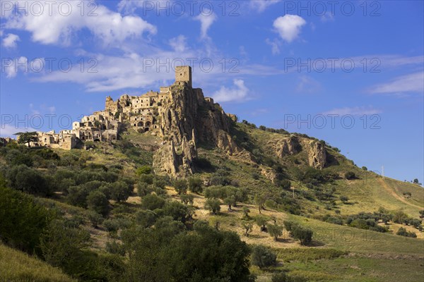 Abandoned mountain village Craco