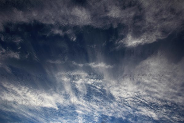 Streaks of clouds