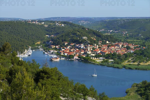 Townscape of Skradin