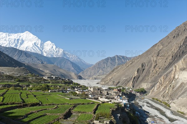 Settlement on the Kali Gandaki River